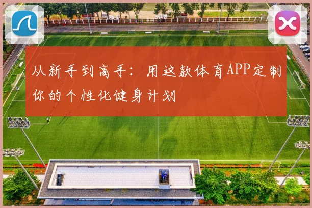 从新手到高手：用这款体育APP定制你的个性化健身计划